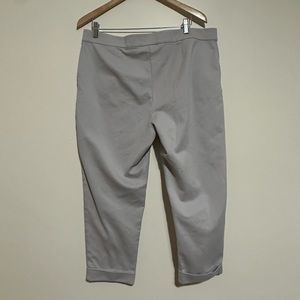 J Jill Crop Khaki Style